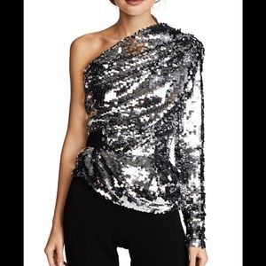Carven sequin top